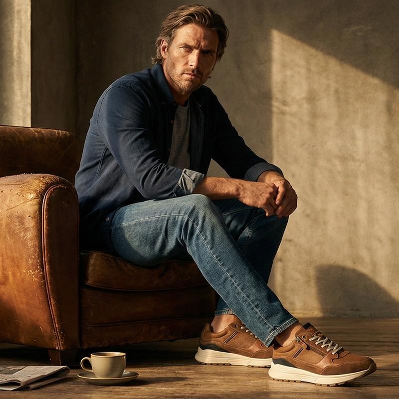 Buffalox is the new luxury men's leather trainer collection from Portugal