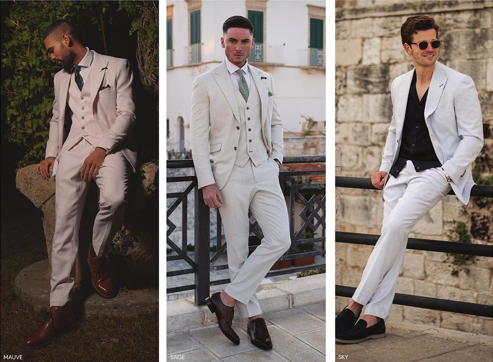 Cavani summer suits at CUBE