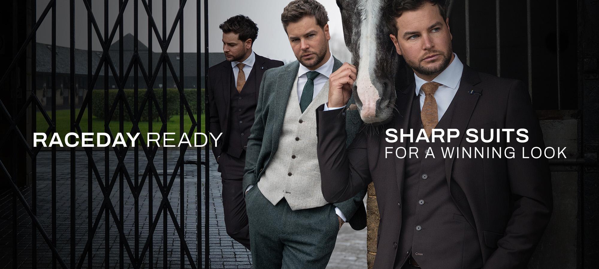 Raceday Ready - Sharp suits for a winning look