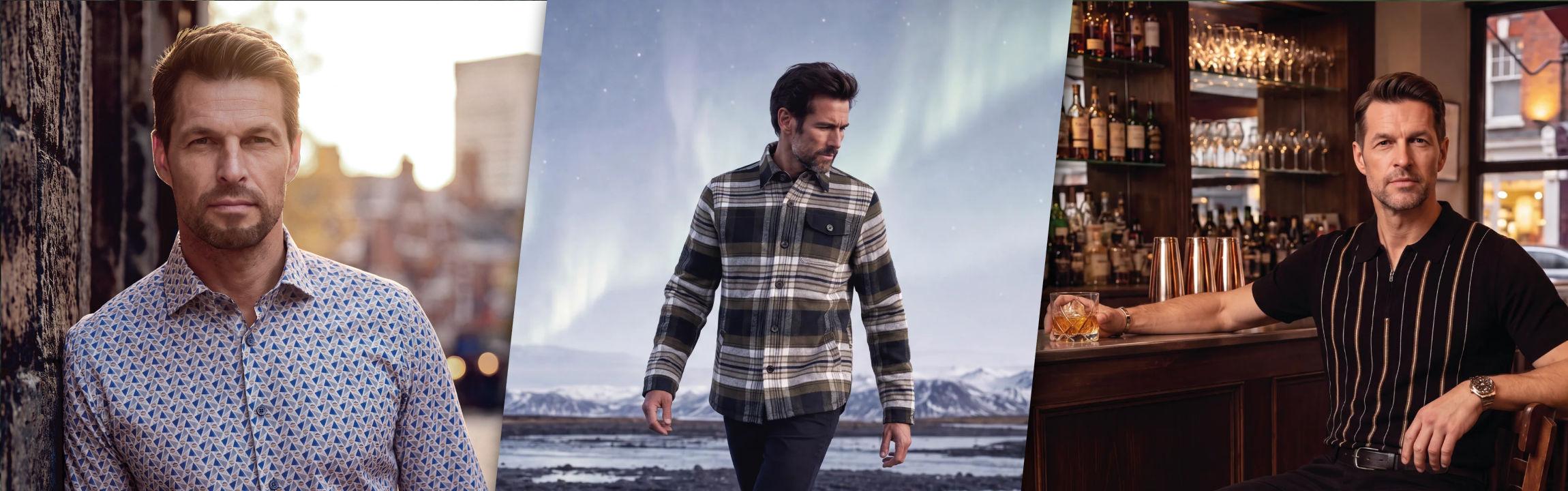 Autumn Winter menswear at Cube Clothing