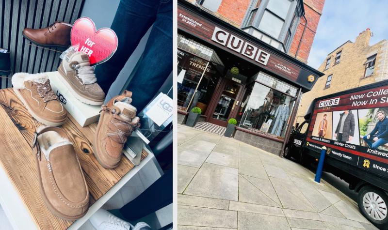 UGGs and Cube store front
